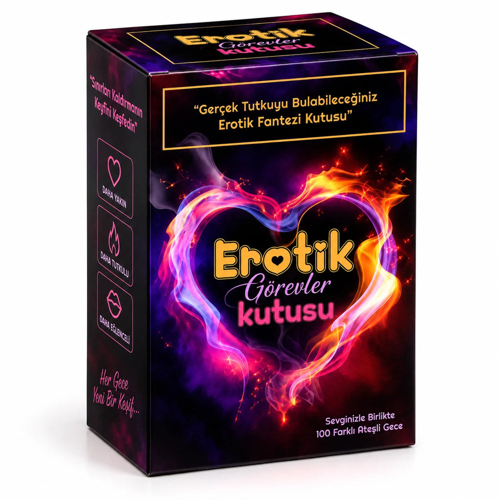 100 Görevli Erotik Görev Kutusu ve Pozisyon Zarları