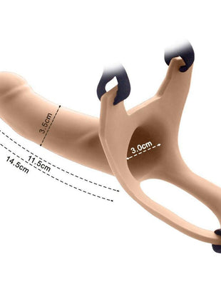Aphrodisia Hollow Strap-On 14,5cm İçi Boş Belden Bağlamalı Strap-on