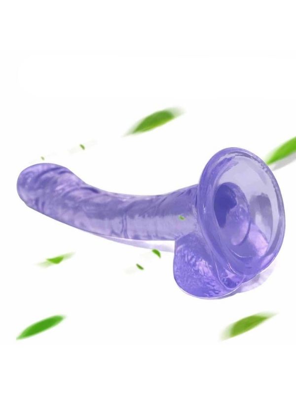 mor silikon dildo 19 cm – görsel 4