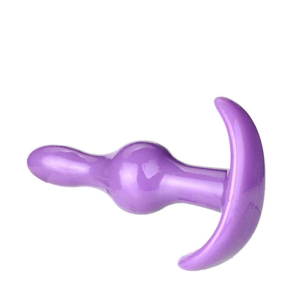 2 boncuklu mini silikon anal plug – görsel 3