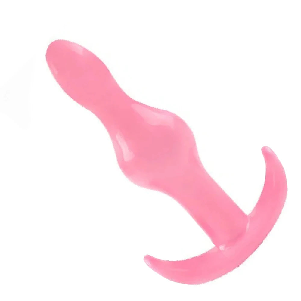 2 boncuklu mini silikon anal plug – görsel 2