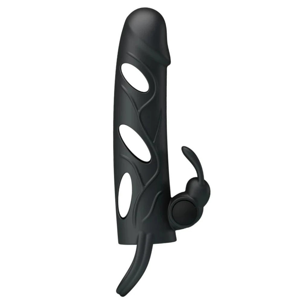 2 in 1 titreşimli penis kılıfı – görsel 2