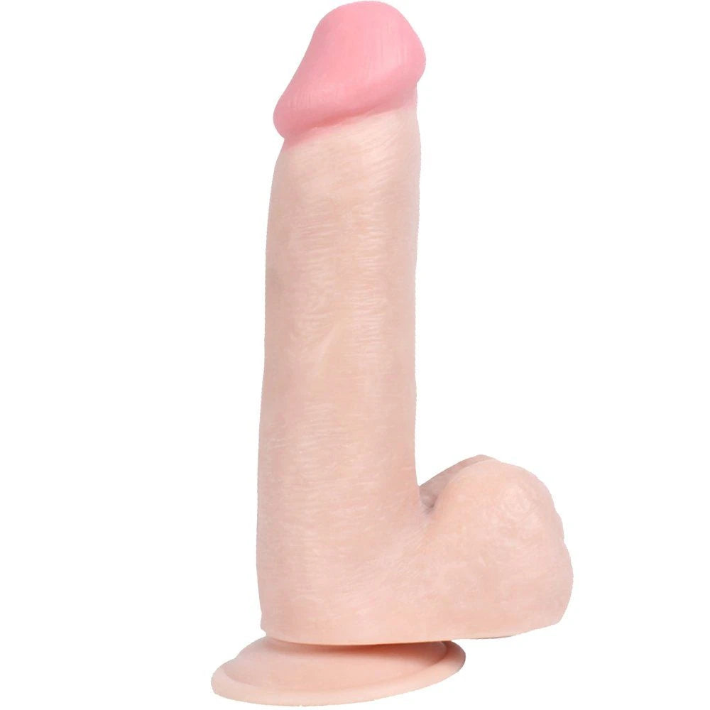 20 cm vantuzlu realistik dildo – görsel 2