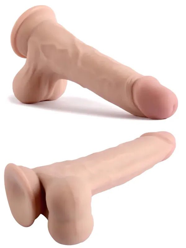 23 cm oynar derili dildo – görsel 3