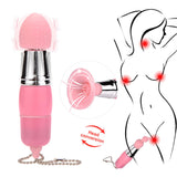 3 başlıklı mini anahtarlık vibratör pembe – görsel 4