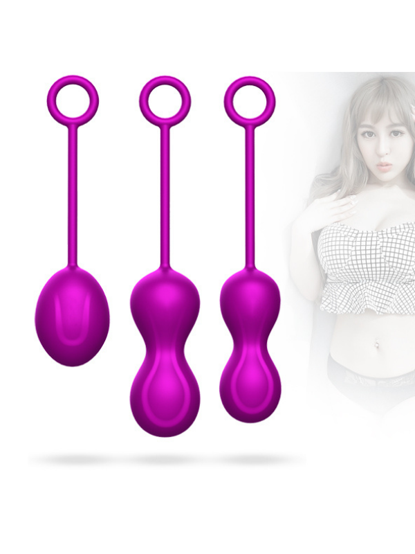 3'lü ağırlıklı kegel egzersiz topu seti – görsel 1