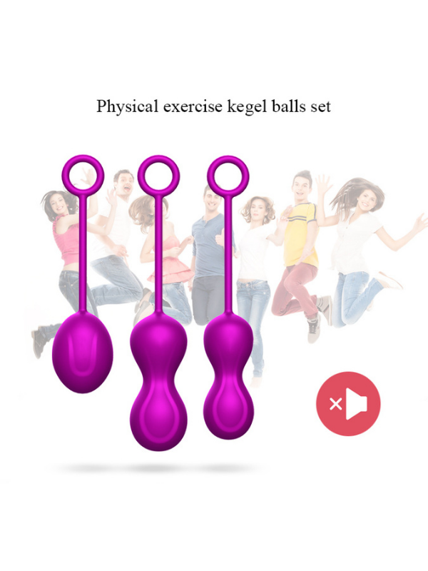 3'lü ağırlıklı kegel egzersiz topu seti – görsel 2