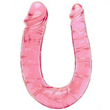 çift uçlu jel dildo (pembe) – görsel 2