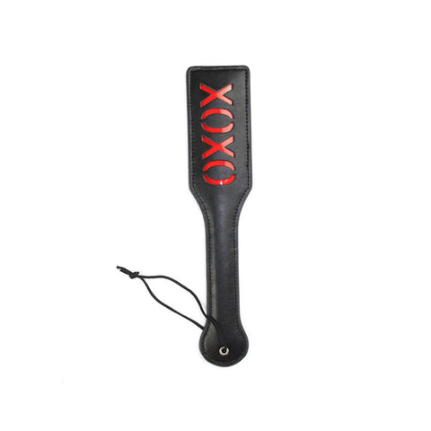 30 cm Deri Paddle, Hafif ve Sağlam – Siyah