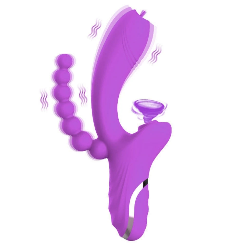 3D emişli dil hareketli vibratör – Purple – görsel 11