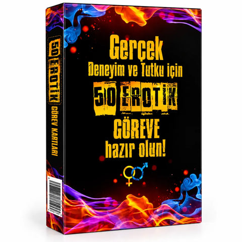 50 Erotik Görevli Çiftler İçin Oyun Kartları