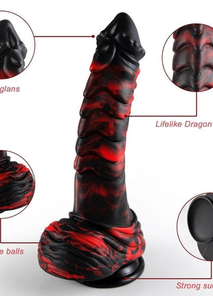 Shequ Jelly Animal Dildo Monster 37 Realistik Penis SQ-WBD10115