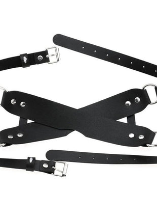 Fetish Fantasy Cross Mask Eye Position Deri Göz Maskesi