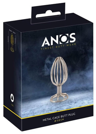 Anos Metal Cage Butt Plug 3,8cm