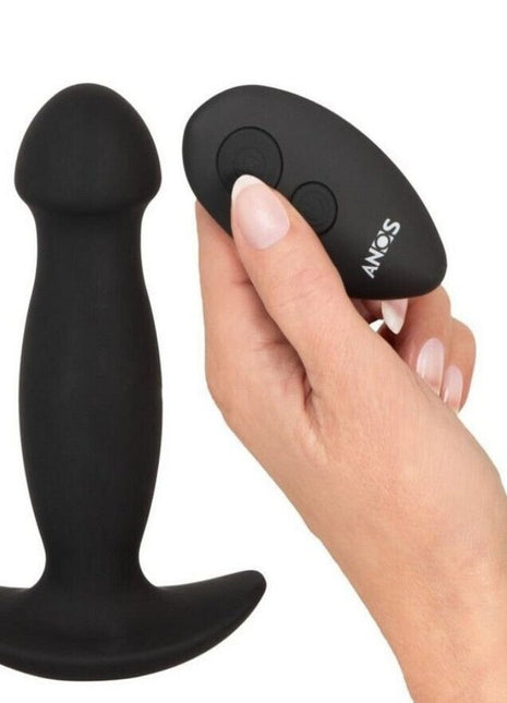 Anos RC JackHammer Anal Massager Uzaktan Kumandalı Titreşimli Anal Vibratör