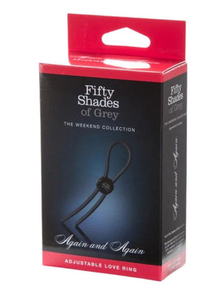 Fify Shades of Grey Again and Again Adjustable Love Ring Ayarlanabilir Penis Halkası