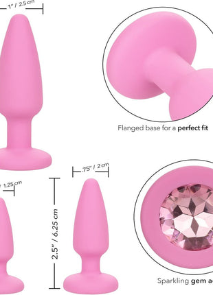 Calexotics Crystal Booty Kit Anal Alıştırıcı Set
