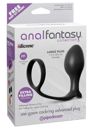 Pipedream Anal Fantasy Ass-Gasm Cock Ring Plug Penis Halkası Anal Plug