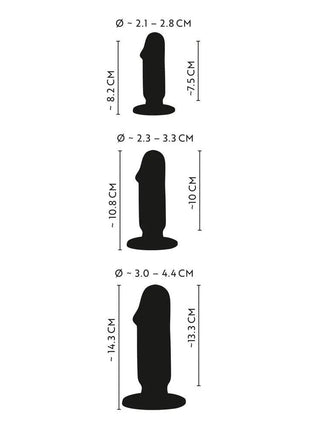 Anos Butt Plug Training Kit Anal Başlangıç Seti