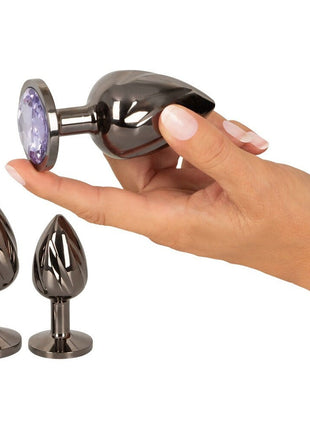 Anos Metal Butt Plug Set