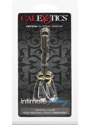 Calexotics Intimate Play Crystal Clitoral Jewelry Non Piercing Clit Pussy Clamp Vajinal Klips