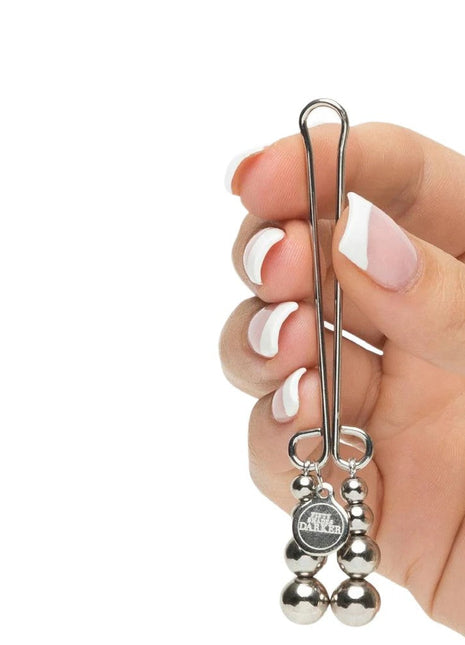 Fifty Shades of Grey Just Sensation Beaded Clitoral Clamp Clitoral Kelepçe
