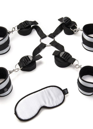 Fifty Shades of Grey The Official Pleasure Collection Hard Limits Restraint Kit Yatak Bağlama Seti
