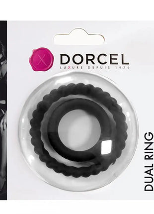 Dorcel Dual Ring Testis Destekli Silikon Penis Halkası