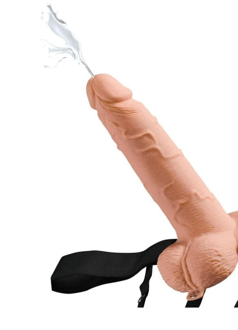 Pipedream Products Fetish Fantasy Series 7.5" Hollow Squirting İçi Boş Fışkırtmalı Belden Bağlamalı Penis