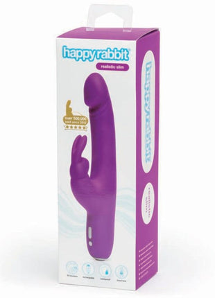 Happy Rabbit Realistic Slim Tavşan Vibratör