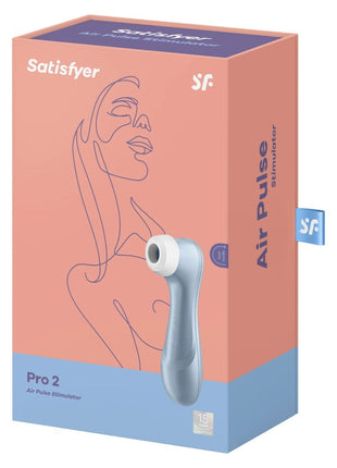 Satisfyer Pro 2 Air Pulse Hava Darbeli Vibratör-Blue