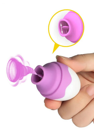 Dibe Sex Massager High Water G-spot Hava Darbeli Dil Vibratör