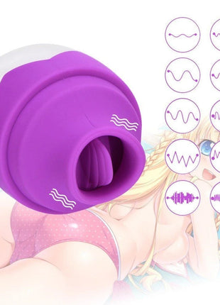 Dibe Sex Massager High Water G-spot Hava Darbeli Dil Vibratör