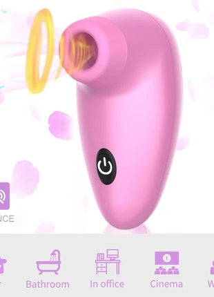 Dibe Sex Massager High Water G-Spot Emiş Güçlü Vibratör Pink