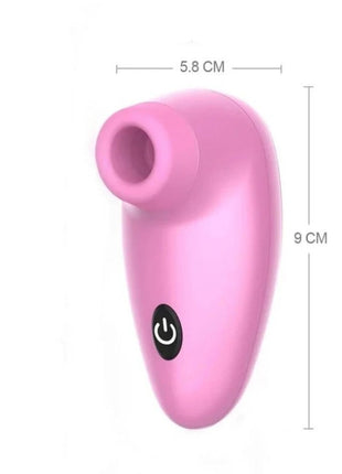 Dibe Sex Massager High Water G-Spot Emiş Güçlü Vibratör Pink