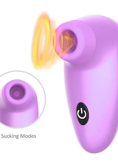 Dibe Sex Massager High Water G-Spot Emiş Güçlü Vibratör Purple
