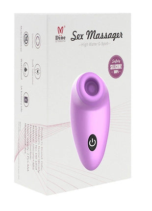 Dibe Sex Massager High Water G-Spot Emiş Güçlü Vibratör Pink