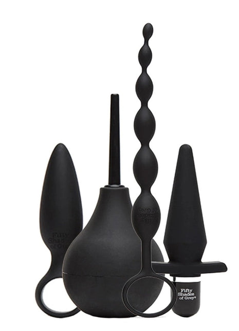 Fifty Shades of Grey Pleasure Overload Take It Slow Gift Set Anal Set