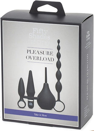 Fifty Shades of Grey Pleasure Overload Take It Slow Gift Set Anal Set