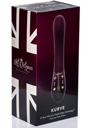 Hot Octopuss Kurve G-Spot Vibe with Treble & Bass Technology Vibratör
