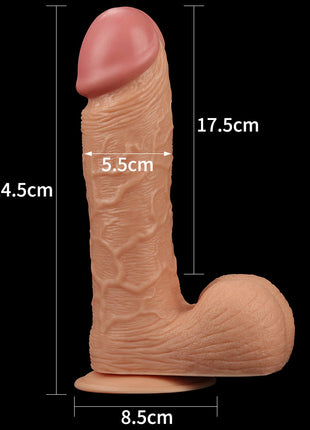 Lovetoy King Sized Realistic Dildo 9'' Büyük Realistik Penis LV2206