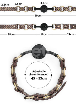 Lovetoy Rebellion Reign Ball Gag Silikon Ağız Topu LV761203