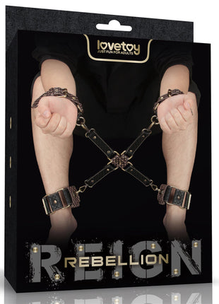 Lovetoy Rebellion Reign Hogtie Set El-Ayak Bağlama Seti LV761209