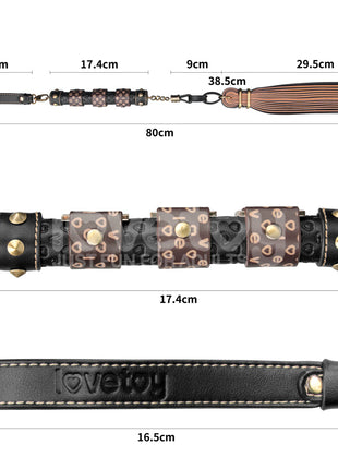 Lovetoy 23.5" Rebellion Reign Flogger Kırbaç LV761210