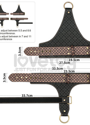 Lovetoy Rebellion Reign Under Mattress Restraint Yatak Bağlama Seti LV761213