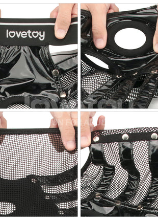 Lovetoy Rebellion Reign Iconic Harness Strap on Set LV781001A XS/S