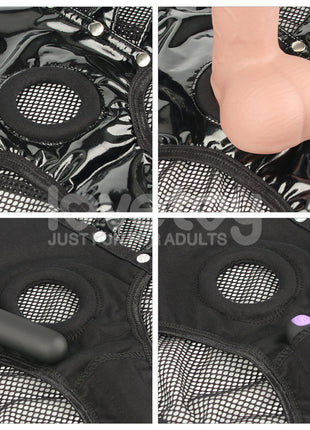 Lovetoy Rebellion Reign Iconic Harness Strap on Set LV781001A XS/S