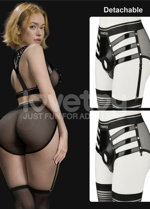 Lovetoy Rebellion Reign Iconic Harness Strap on Set LV781001A XS/S