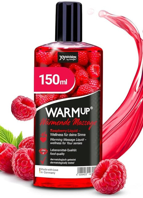 Joy Division WarmUp Ahududu Aromalı Masaj Jeli 150 Ml.