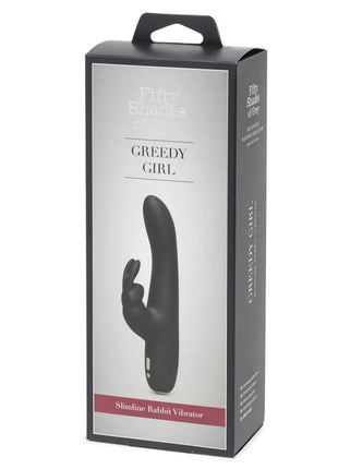 Fifty Shades of Grey Greedy Girl Slimline Rabbit Vibrator